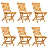 7 Piece Garden Dining Set Solid Wood Teak 3155000