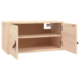 Wall Cabinets 2 pcs 60x30x30 cm Solid Wood Pine 818366
