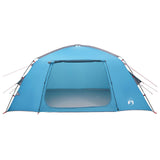 Cabin Tent with Roof Blue 400 x 210 x 180 cm Polyester 42028516