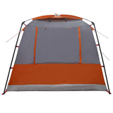 Party Tent Grey and Orange 10-Person 42017450