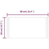 LED Bathroom Mirror 80x40 cm 151747