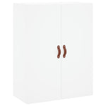 Highboard White 69.5x34x180 cm Engineered Wood 3195875