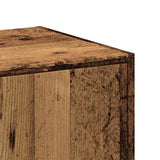 Apothecary Cabinet Old Wood 30x41x77.5 cm Engineered Wood 855158