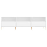 TV Cabinet White 150x30x44.5 cm Engineered Wood 831268