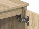 TV Cabinet Sonoma Oak 140x40x35.5 cm Engineered Wood 800651