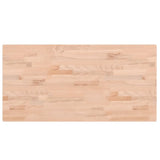 Basin Shelf Wall Mounted Steel and Solid Wood Beech 3302432