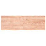 Table Top Light Brown 180x60x cm Treated Solid Wood Oak 3156393