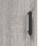 Highboard Grey Sonoma 69.5x34x180 cm Engineered Wood 3189267