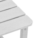 Garden Chair 3 pcs White Polyethylene 3335846