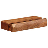 Wall Shelves 2 pcs 40x17x8 cm Solid Wood Acacia 373629