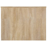 Coffee Table Sonoma Oak 80x55.5x41.5 cm Engineered Wood 809677