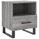 Bedside Cabinets 2 pcs Grey Sonoma 40x35x47.5 cm Engineered Wood 827497