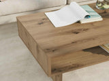 Coffee Table Artisan Oak 80 x 46 x 35 cm Engineered Wood 8000227