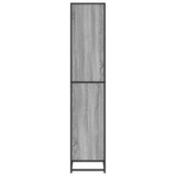 Bookcase Grey Sonoma 60x35x170.5 cm Engineered Wood 3300853