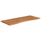 Desk Top 120x50x2.5 cm Rectangular Solid Wood Acacia 370166