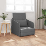 Sofa Bed Dark Grey 65 x 80 x 83 cm Fabric 4106638