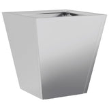 Garden Planters 40x40x40 cm 2 pcs Galvanised Steel 851063