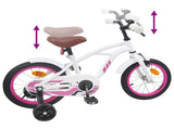 Kids Bike 12 Inches for 2-4 Years Old White 42009678
