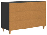Sideboard Black 89 x 34.5 x 80 cm Engineered Wood 894186