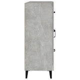 Sideboard Concrete Grey 69.5x34x90 cm Engineered Wood 812217