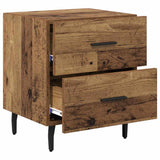 Bedside Cabinet Old Wood 40 x 35 x 47.5 cm Engineered Wood 882042