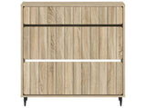 Shoe Cabinet ZWOLLE 78 x 24 x 103 cm Engineered Wood Sonoma Oak 896437