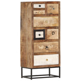 Drawer Cabinet 45x30x105 cm Solid Reclaimed Wood 286508