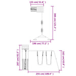 ZNTS Outdoor Playset Impregnated Wood Pine 3155818