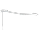 Awning Frame Retractable Manual White 2.5 x 2 m Metal 42002540