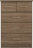 ZNTS Nevada 3+2 Drawer Chest 100-102-119