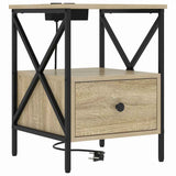 Bedside Cabinet 2 pcs Sonoma Oak 41.5 x 40.5 x 55 cm 859553