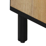 Side Cabinet 40x33x75 cm Solid Wood Mango 358235