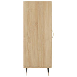 Sideboard Sonoma Oak 34.5x34x90 cm Engineered Wood 828519