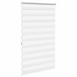 Zebra blind 100.9x175 cm Fabric Width 96.7 cm white 240210