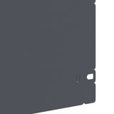 Lawn Edgings 30 pcs Anthracite 103 x 0.05 x 22 cm Steel 874815