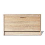 ZNTS Shoe Storage Bench Oak 80x24x45 cm 243049
