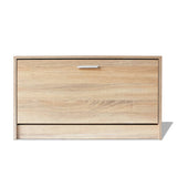 ZNTS Shoe Storage Bench Oak 80x24x45 cm 243049