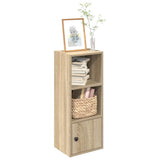 Bookcase Sonoma Oak 31x24x77 cm Engineered Wood 860330