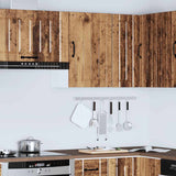 ZNTS Kitchen Wall Cabinet Lucca Old Wood Engineered Wood 853795