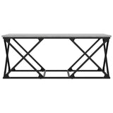 Coffee Table Grey Sonoma 100x49x40 cm Engineered Wood 835362