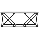 Coffee Table Grey Sonoma 100x49x40 cm Engineered Wood 835362