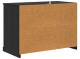 Sideboard Black Oak 70 x 35.5 x 67.5 cm Engineered Wood 881345