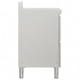 Commercial Kitchen Cabinets with 2 Drawers 2 pcs 50x60x96 cm 3081933