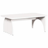 Coffee Table White 80 x 50 x 31 cm Solid pine wood 873518