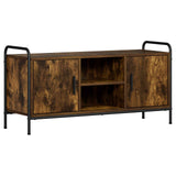 TV Cabinet 99 x 33 x 50 cm Smoked Oak Engineered Wood 8013706