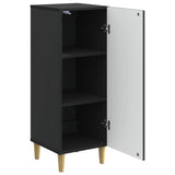 Sideboard Black 33 x 34.5 x 90 cm Engineered Wood 894596