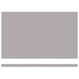 Awning Frame Light Grey 500 x 300 cm Polyester with PU coating 3331385