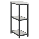 Kitchen Storage HATTEM Silver 30 x 50 x 92 cm Steel 874979