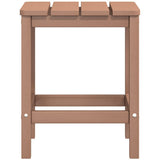 Garden Chair Brown High Density Polyethylene Medium 3095714