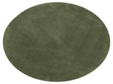 Rug HUARTE Short Pile Soft and Washable Forest Green 160 cm 375106